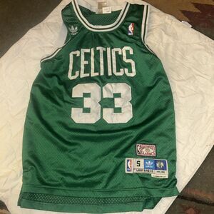 Vintage Larry Bird #33 Celtics Hardwood Classics Jersey 1985-86 Sz. Small